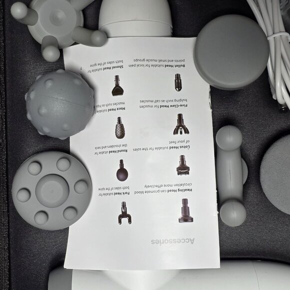 Revive Heated Massage Gun - Caring Mill by Aura - Like New - Picture 4 of 8